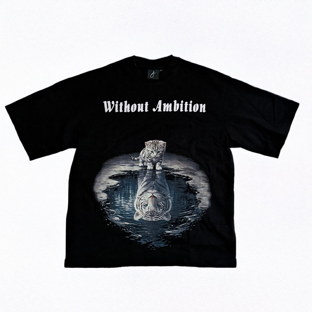 "Without Ambition There's No Journey" Tee - Black