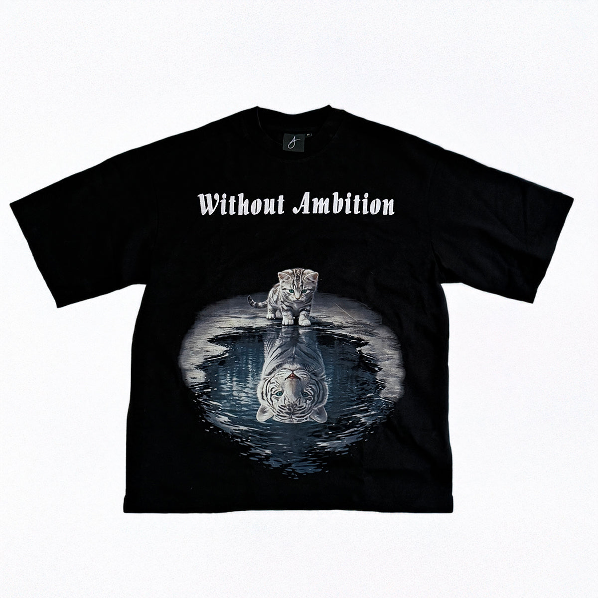 "Without Ambition There's No Journey" Tee - Black