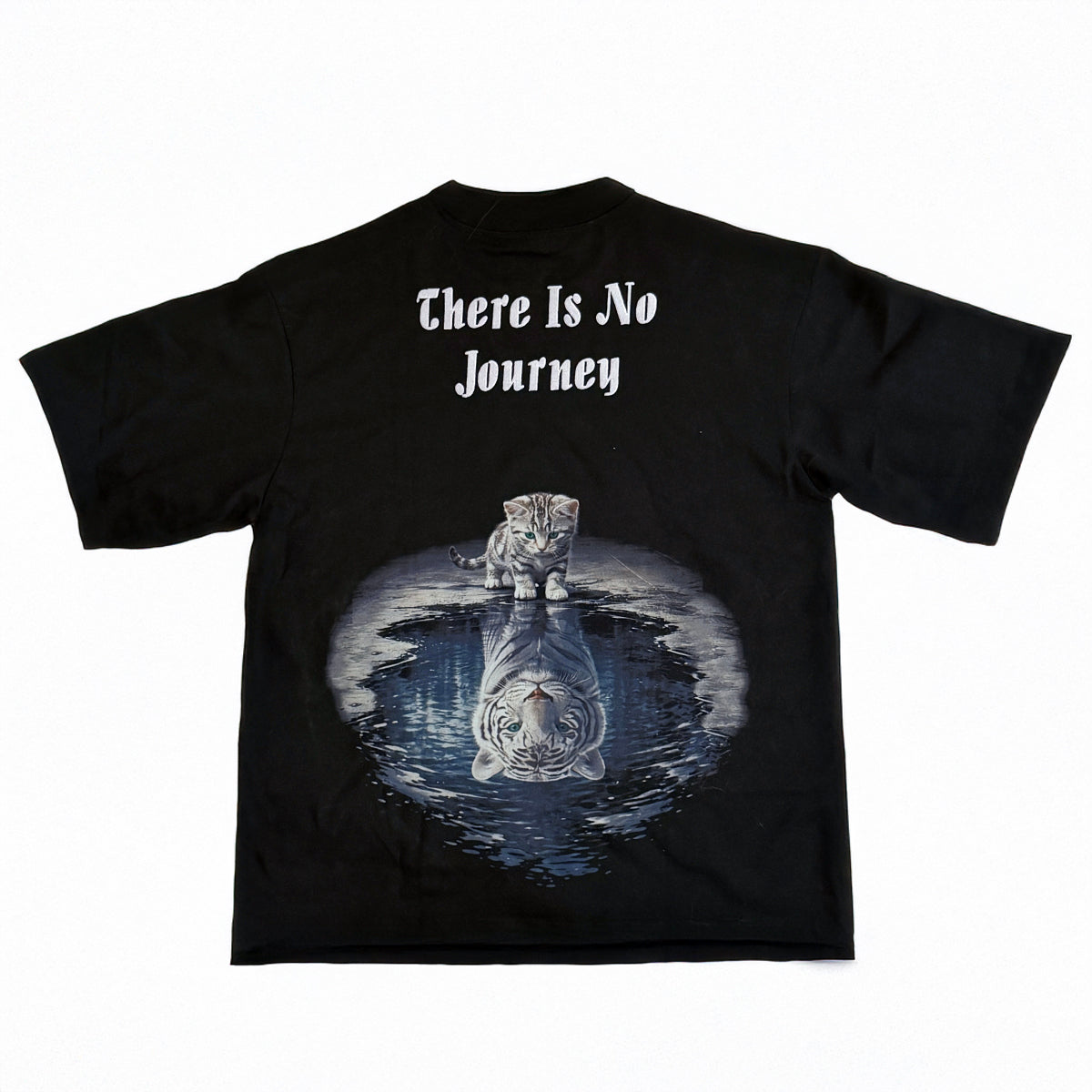 "Without Ambition There's No Journey" Tee - Black