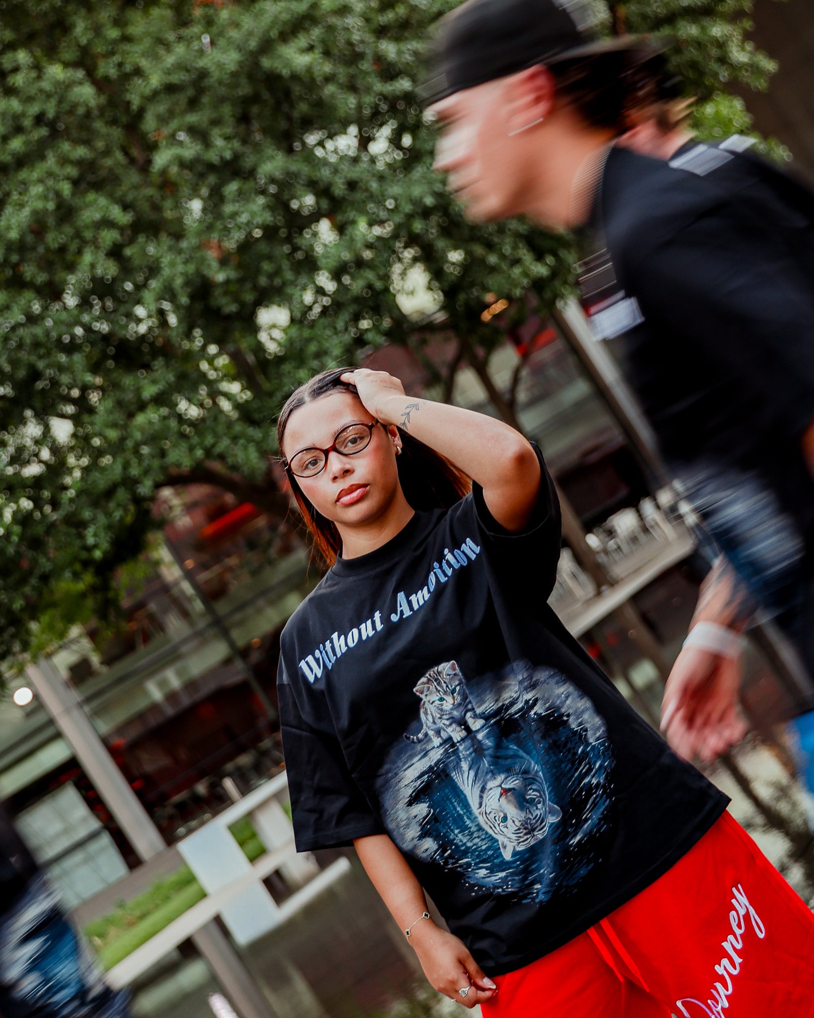 "Without Ambition There's No Journey" Tee - Black