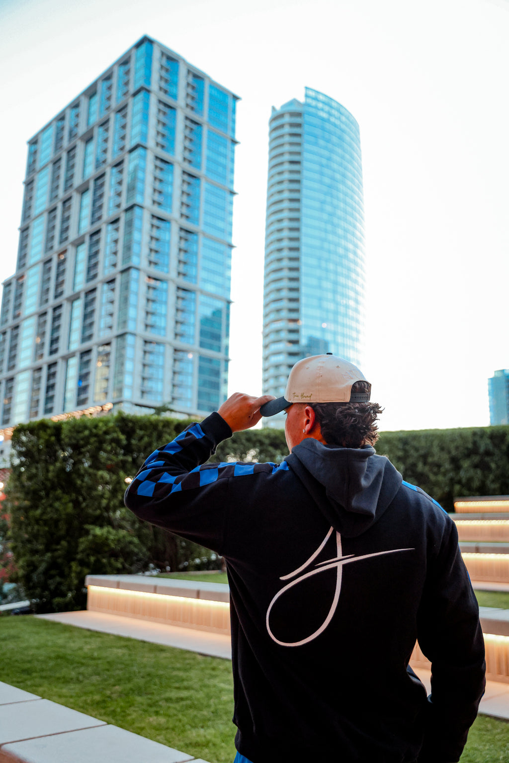 Blue "Your Ambition Your Journey" Hoodie
